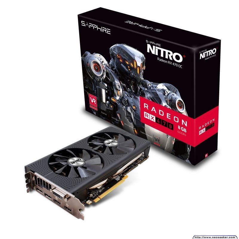 Sapphire Nitro+ Radeon RX 470 8GB D5